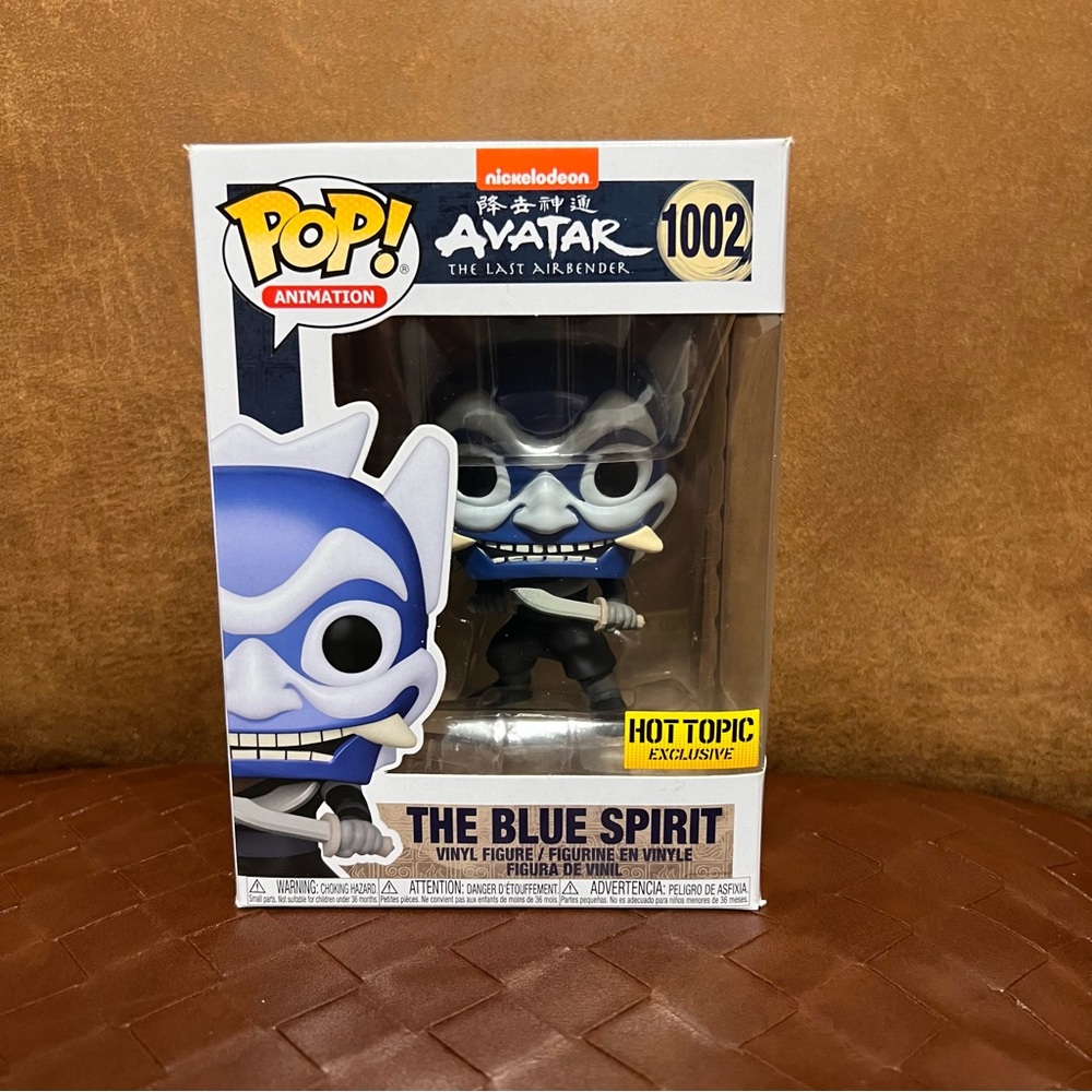 Funko Pop- Avatar the last Air Bender- The blue spirit- 1004